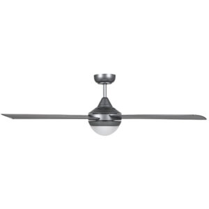 Eglo Stradbroke DC Ceiling Fan with e27 Light Titanium 52-inch Side View