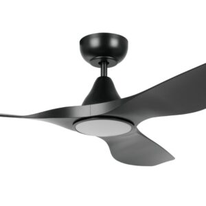 Eglo Surf SMART DC Ceiling Fan with LED Light - Black 48" - Image 2