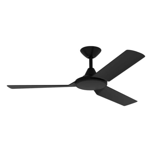 domus axis dc ceiling fan in black