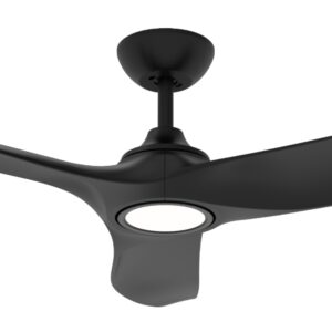 Hunter Pacific Evolve Ceiling Fan DC 48" with LED Light Black Motor