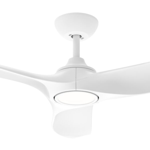 Hunter Pacific Evolve DC Ceiling Fan with LED Light - White 48"