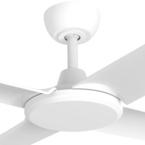 Three Sixty Flatjet 4-blade Ceiling Fan DC 52" White Motor