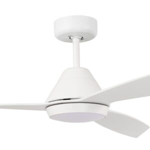 Claro Dreamer DC Ceiling Fan with LED Light - White 52" - Image 2