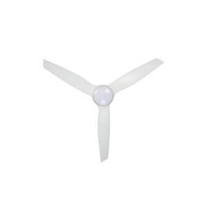 Claro Dreamer DC Ceiling Fan with LED Light - White 52" - Image 3