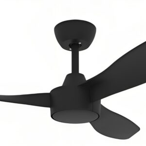 Domus Blast DC 48" Ceiling Fan in Black Motor