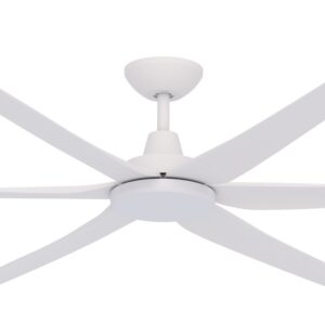 Domus Glide DC Ceiling Fan - White 80" - Image 2