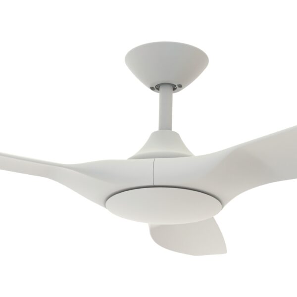 Domus Strike DC Ceiling Fan - White 48"