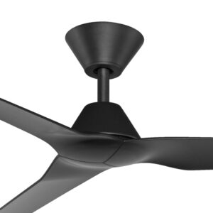 Fanco Infinity-iD DC Ceiling Fan with Wall Control & Remote/SMART  - Black 64" - Image 2