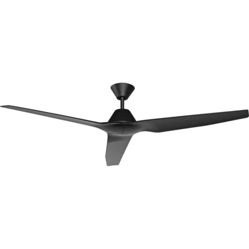 Fanco Infinity-ID DC ceiling Fan 64-inch Black Different Angle