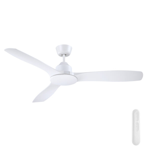 Mercator Raptor DC Ceiling Fan - White 52"