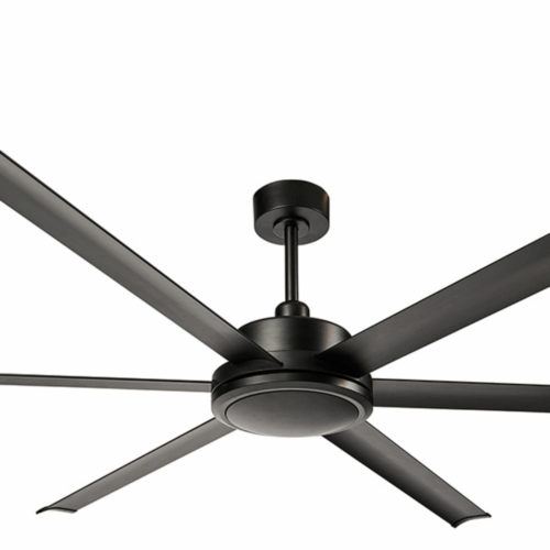 Brilliant Colossus DC Ceiling Fan 84-inch Matt Black Motor