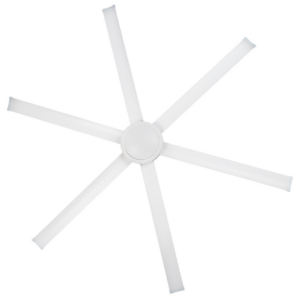 Brilliant Colossus DC Ceiling Fan 84-inch White No Light