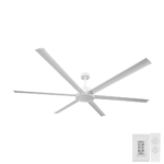 Brilliant Colossus DC Ceiling Fan - Black 84"