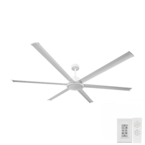 Brilliant Colossus DC Ceiling Fan - Black 84"