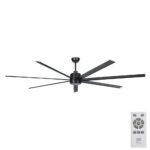 Eglo Tourbillion DC Ceiling Fan - Black 100"