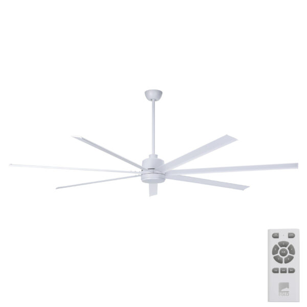 Eglo Tourbillion DC Ceiling Fan - White 100"