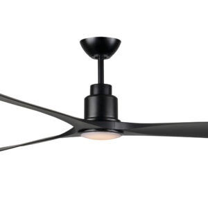 Mercator Iceman DC Ceiling Fan with LED Light - Black 60" - Image 2