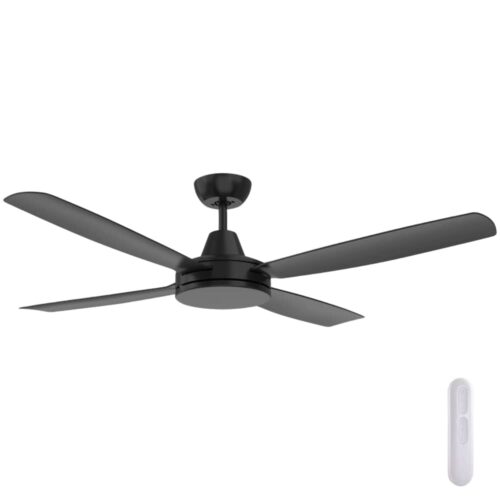 Mercator Nemoi Lite DC Ceiling Fan - Black 48"
