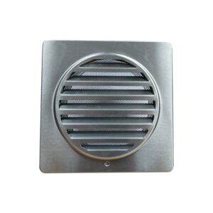 Stainless Steel BAL40 External Wall Vent -150mm