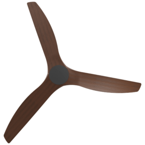 Calibo CloudFan SMART DC Ceiling Fan - Black with Koa Blades 52" - Image 3