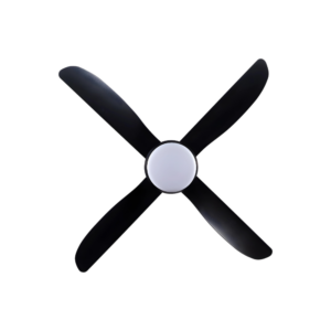 Brilliant Vector DC Ceiling Fan with Light - Black 48" - Image 3