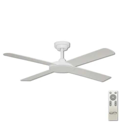 Hunter Pacific Pinnacle DC Ceiling Fan 52 inch in White with Remote