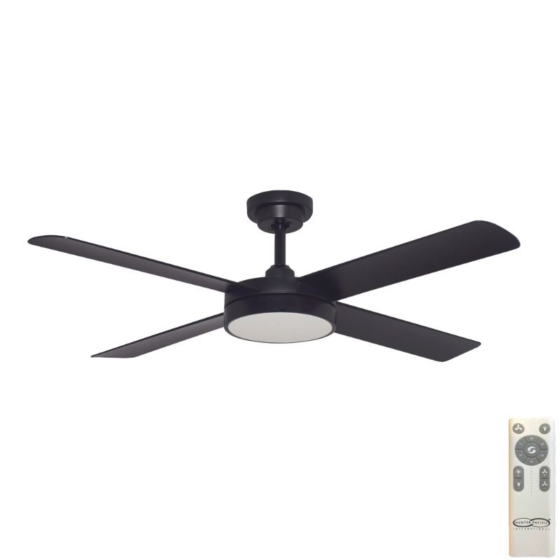hunter-pacific-pinnacle-v2-dc-ceiling-fan-with-led-light-and-remote-control-matte-black-52