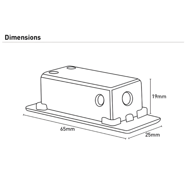 Mercator BET001WH Adjustable Run on Timer with Delay Setting