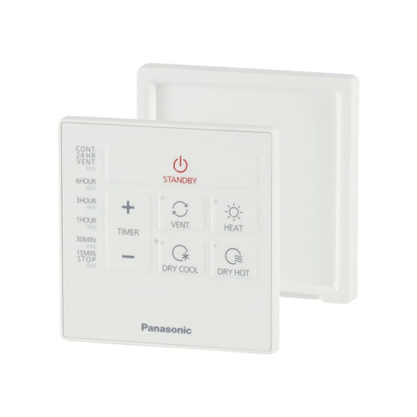 Panasonic Thermo Ventilator Bathroom Heater and Exhaust Fan with Remote - White (Standard)