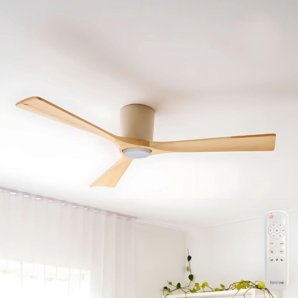 Fanco EarthFirst Gaia DC Ceiling Fan with Dimmable CCT LED Light – 48