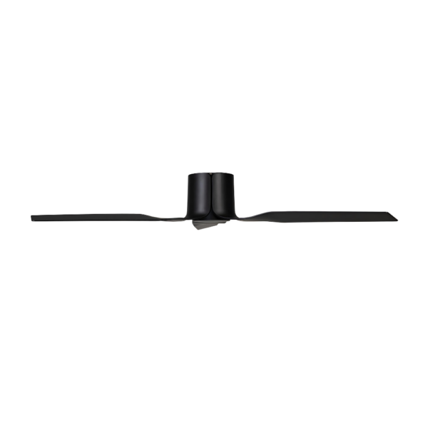 Fanco Flow DC Ceiling Fan - Black 52"