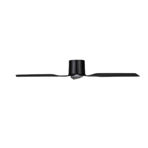 Fanco Flow DC Ceiling Fan with LED Light - Black 52" - Image 4