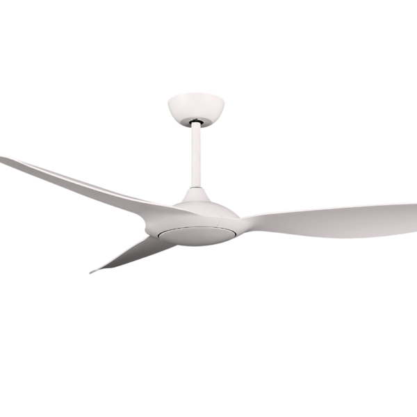 Claro Glider DC Ceiling Fan - White 60"