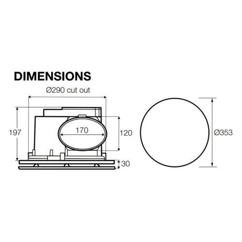 fantech-rapid-response-ceiling-exhaust-fan-round-dimensions