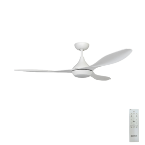 Claro Flight DC Ceiling Fan - White 52"