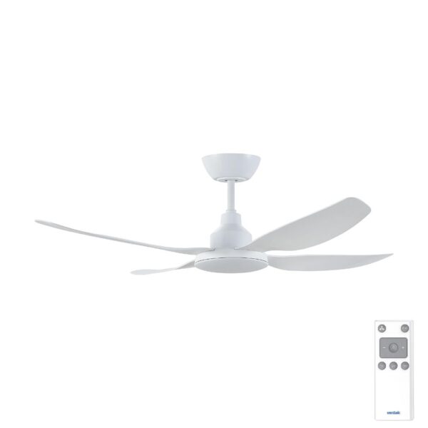 Ventair Alaska DC Ceiling Fan - White 52"