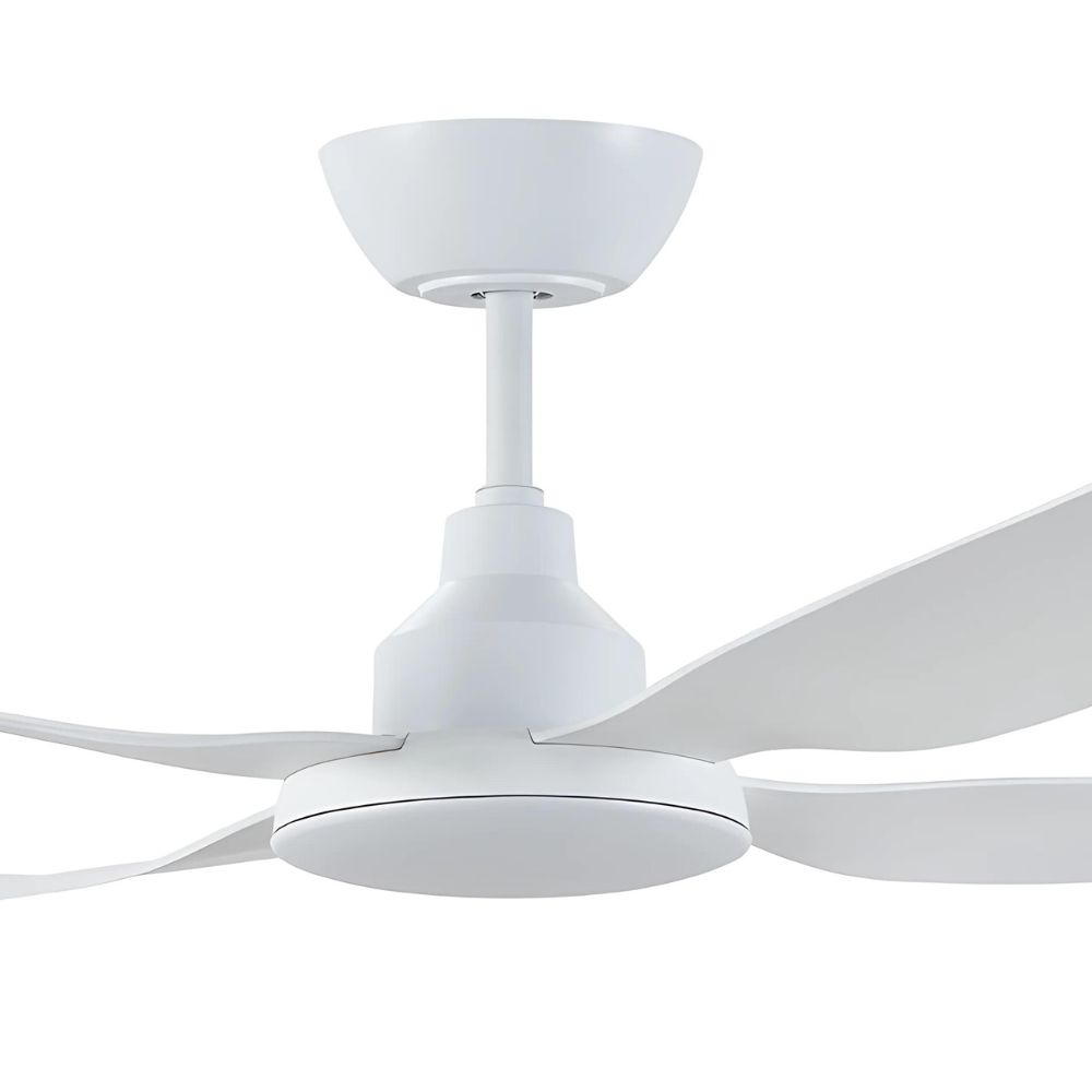 ALASKA DC – 52__1300mm 4 Blade DC Ceiling Fan – White – Indoor_Covered Outdoor – Remote included-ZOOM