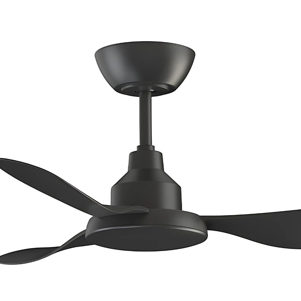 GLACIER DC – 36__900mm DC 3 Blade Ceiling Fan – Black – Remote Incl – Indoor_Covered Outdoor-ZOOM