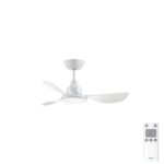 Ventair Glacier DC Ceiling Fan - White 36"