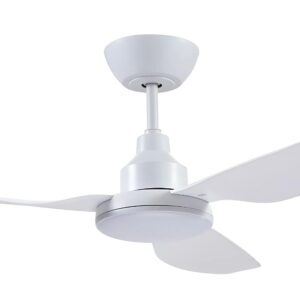 Ventair Glacier DC Ceiling Fan with LED Light - White 56" - Image 2