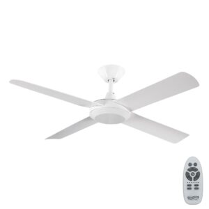 hunter pacific concept dc 48 ceiling fan in white with remote