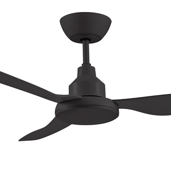 Ventair Glacier DC Ceiling Fan - Black 48"