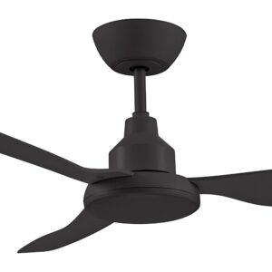 ventair glacier dc ceiling fan in black 52 inch motor