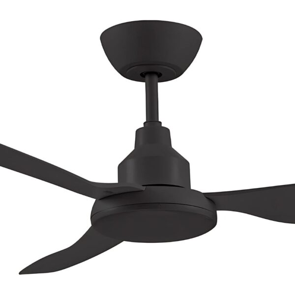 Ventair Glacier DC Ceiling Fan - Black 52"