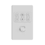 Calibo CloudFan DC Wall Control with Isolation Switch