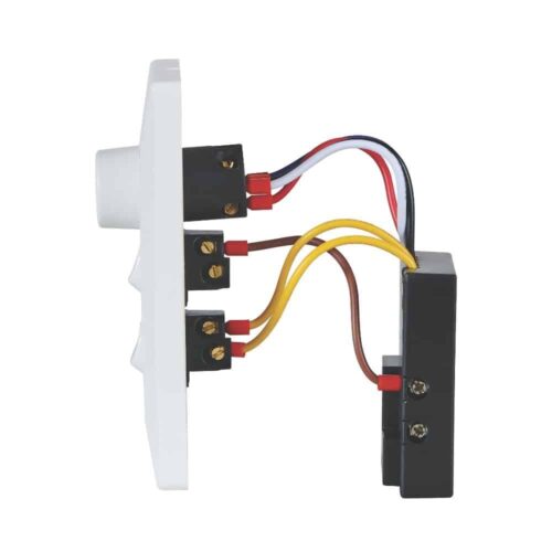 Ventair FlexMech Wall Control with Isolation and Light Switch - Side view