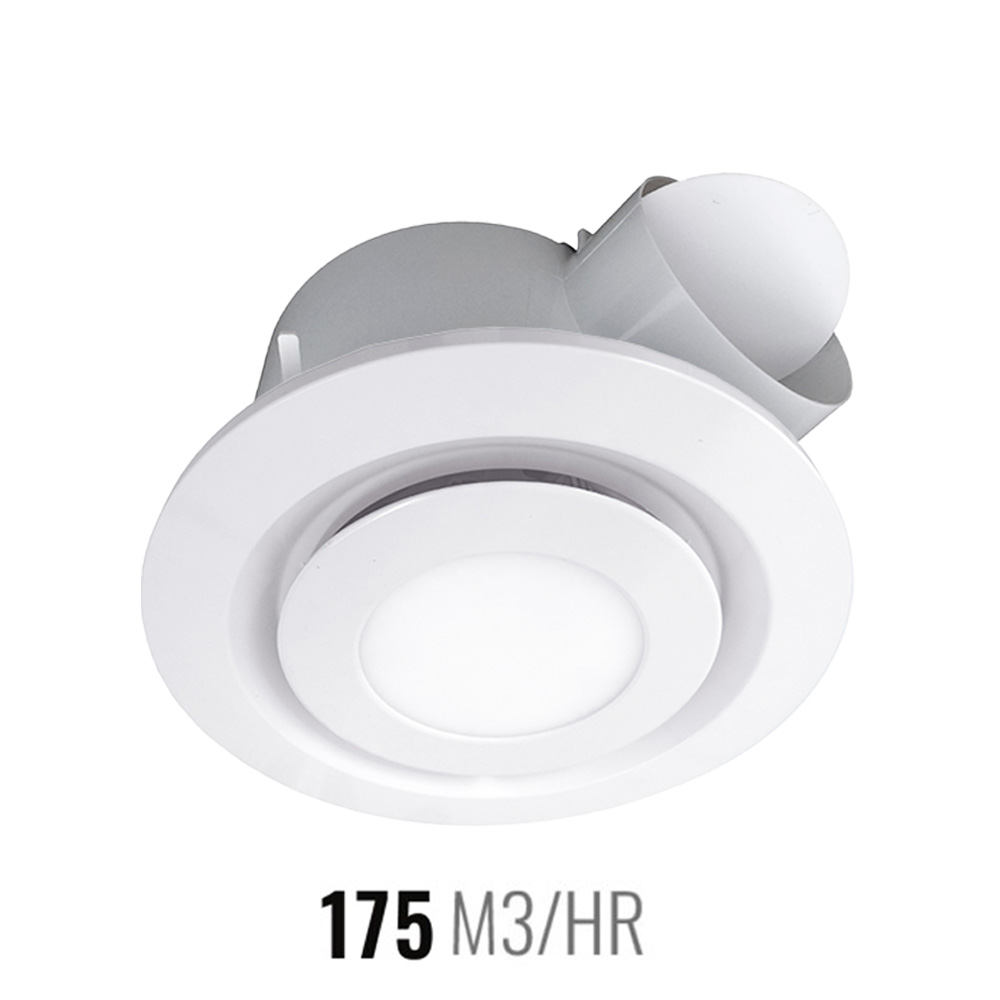 ventair-airbus-200-led-round-white