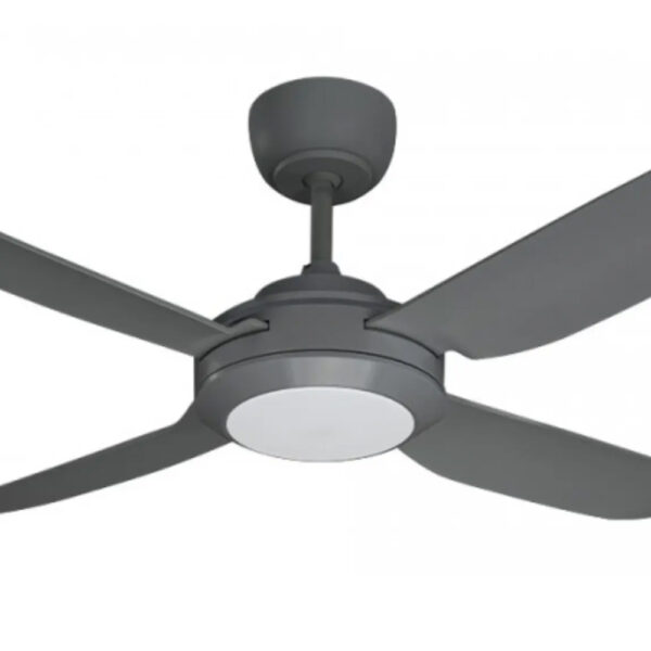 Ventair Spinika II Ceiling Fan with LED Light - Titanium 52"