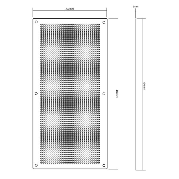 400 x 200mm Steel Eave Vents by Alpine Ventilation - White (Twin Pack)