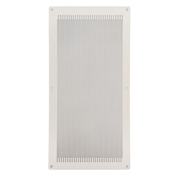 400 x 200mm Steel Eave Vents by Alpine Ventilation - White (Twin Pack)